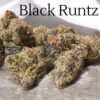 BLACK  RUNTZS 3.5G EXOTiCS 33% THC SMALLS HYBRID