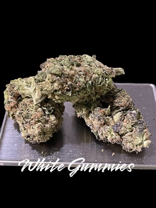 WHITE GUMMIES 28g OZ ON SALE HYBRID 27%THC 🔥🔥