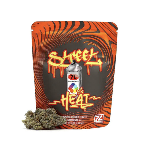 STREET HEAT 7LEAVES SATIVA  LICENCED NEW 3.5g 🔥🔥