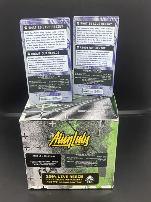 Alien Lab Disposable (Live Resin) NEW EDITiiON NEW DROP 12/18/24
