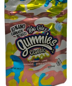 Big Chief Nano Infused Gummies 500mg