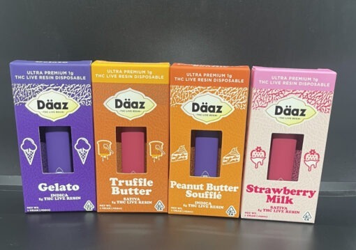 DAAZ 1 gram THC LIVE RESIN ( disposable)