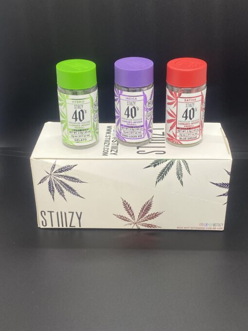 STIIIZY 40’s Infused  prerols 5pack  Authentic
