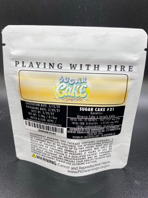 Sugar Cake 3.5g (jungle boys) INDICA