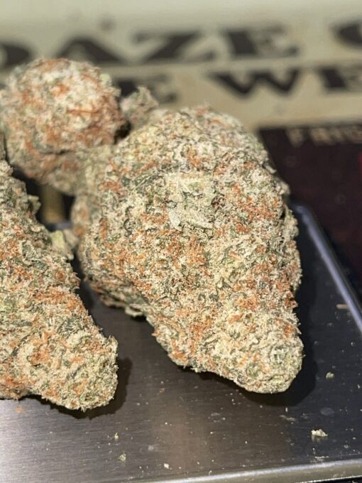 Banana Cream Cake 28g OZ INDICA (INDOOR) on SALE plus 2 indica prerols