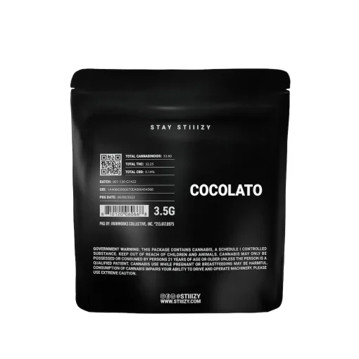 CHOCOLATO 3.5g (STIIIZY)BLACK LABEL 35%THC