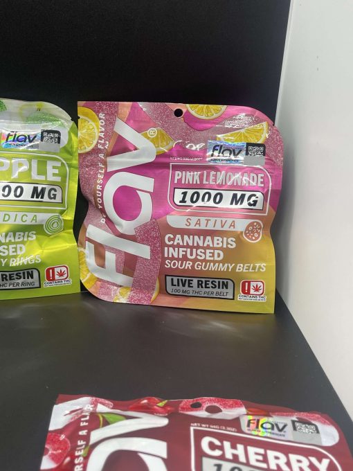 FLAV 1000MG LIVE RESIN CANNABIS INFUSED GUMMY RINGS 🔥🔥🔥 ON SALE