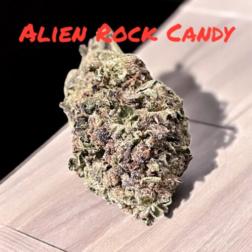 ALIEN ROCK CANDY 7GRAMS QUARTER 27%THC HYBRID