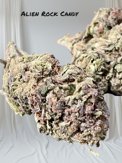 ALIEN ROCK CANDY 7GRAMS QUARTER 27%THC HYBRID