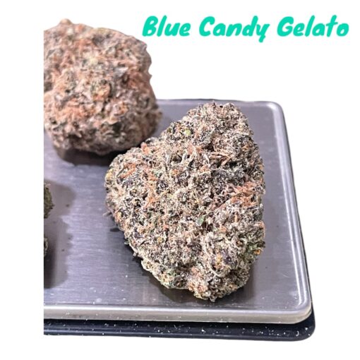BLUE CANDY GELATO 28grams HYBRID OZ ON SALE 30%THC CRAFT CANNABIS