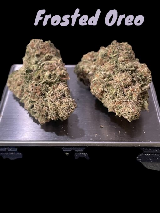 FROSTED OREO  7 GRAMS INDICA ON SALE 28%THC QUARTER