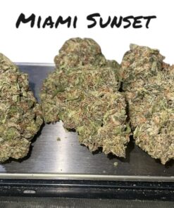 MIAMI SUNSET 28grams OZ ON SALE 27%THC INDICA