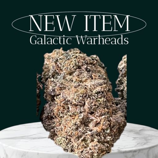 GALACTIC WARHEADS 3.5g INDICA 32%THC  (DANK MOB) 🔥🔥🏆🔥🏆🔥