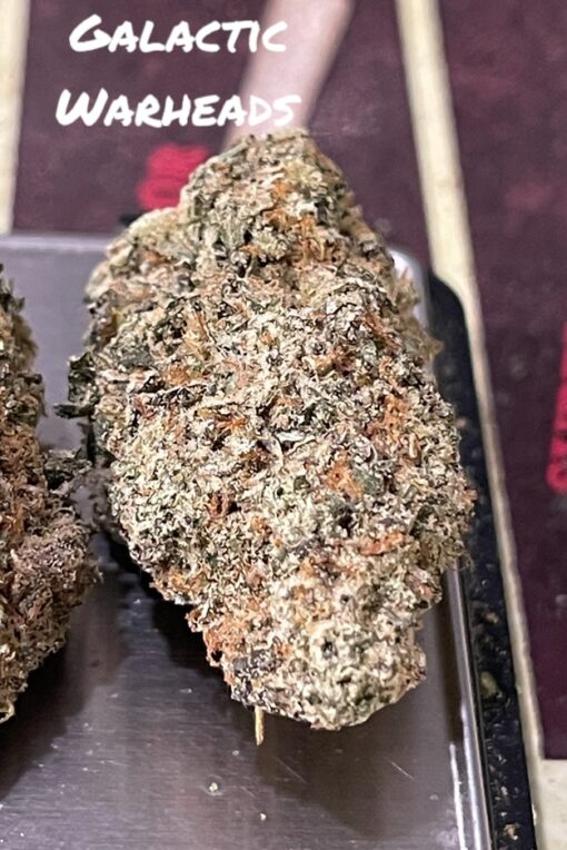 GALACTIC WARHEADS 3.5g INDICA 32%THC  (DANK MOB) 🔥🔥🏆🔥🏆🔥