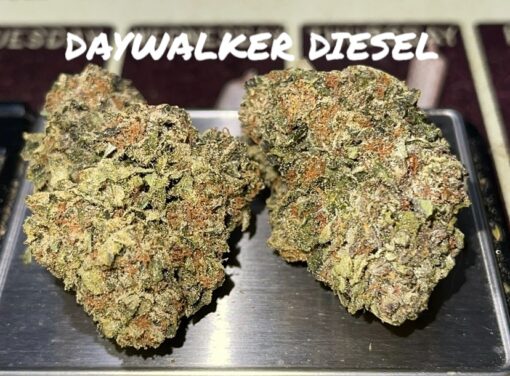 DAYWALKER DIESEL3.5grams  38%%THC SATIVA RARE OLD SCHOOL DIESEL STRAIN 🏆🎉🏆🎉