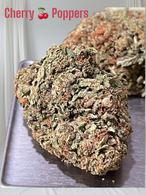 CHERRY 🍒 POPPERS 28g SATIVA 26 %THC 🔥🔥