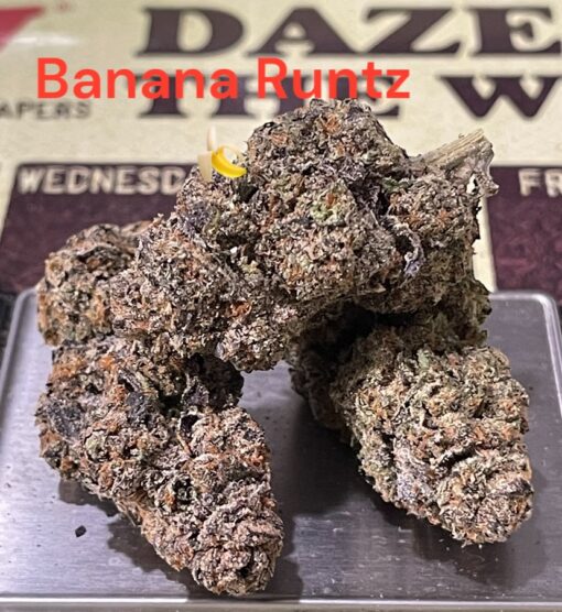 BANANA RUNTZ 🍌3.5g HYBRID 32%THC 🔥🍌🔥🍌🔥