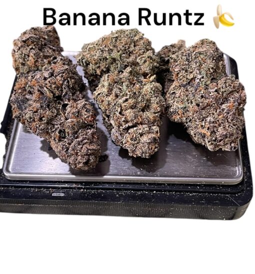 BANANA RUNTZ 🍌3.5g HYBRID 32%THC 🔥🍌🔥🍌🔥