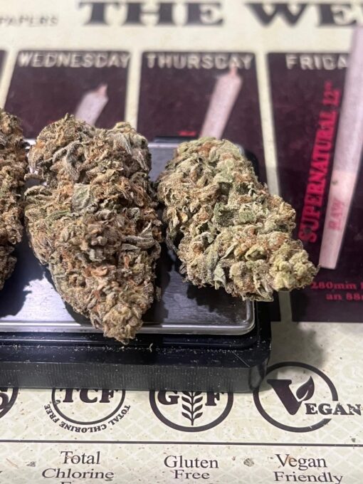 BLUE CANDY GELATO 7GRAMS QUARTER ON SALE 28%THC CRAFT CANNABIS