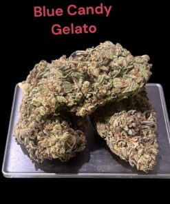 BLUE CANDY GELATO 7GRAMS QUARTER ON SALE 28%THC CRAFT CANNABIS