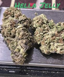 HELLA JELLY 28grams OZ ON SALE 26%THC SATIVA