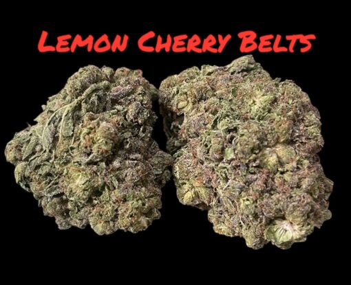 LEMON CHERRY BELTS 28grams OZ ON SALE HYBRID 28%THC