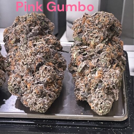 PINK GUMBO 28grams OZ ON SALE INDICA 36%THC EXOTICS ZAZA 🔥🔥🔥 🏆