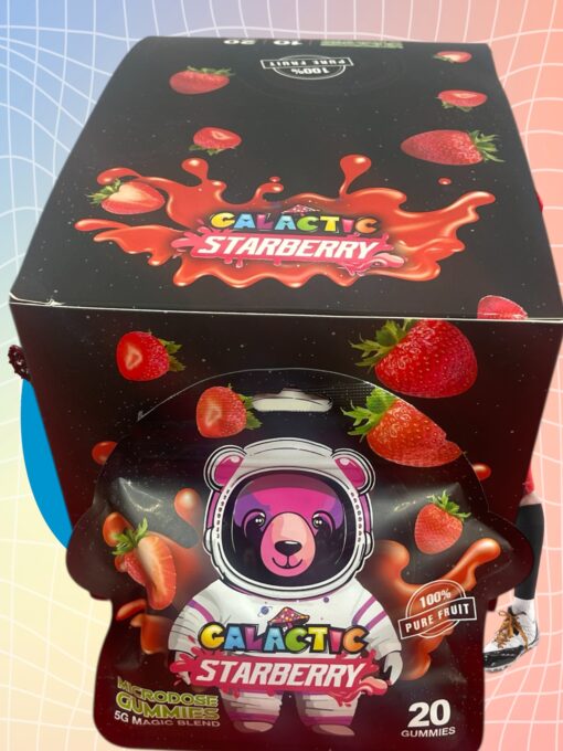 GALACTIC MUSHROOM GUMMIES 🍄🍄 5G MICRO DOSE  20GUMMIES