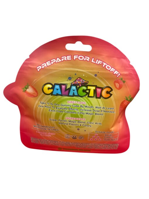 GALACTIC MUSHROOM GUMMIES 🍄🍄 5G MICRO DOSE  20GUMMIES