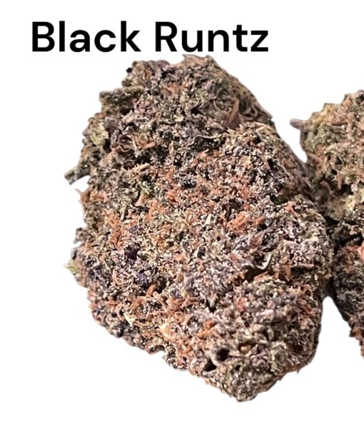 BLACK RUNTZ 3.5g INDICA 31%THC 🔥🔥 NEW DROP