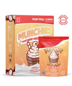 PENAUT BUTTER MILKSHAKE 3.5g (MUNCHIES) 36.7%THC HYBRID 🔥🔥