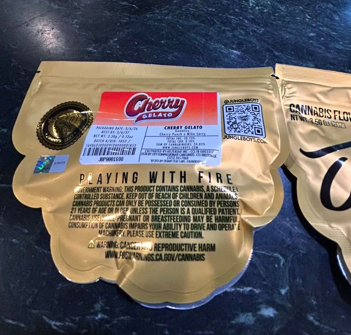 CHERRY GELATO 3.5grams (JUNGLE BOYS) HYBRID 🔥🔥 CHERRY GELATO 3.5grams (JUNGLE BOYS) HYBRID 🔥🔥