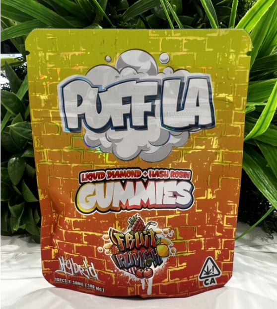 Puff LA Gummies | Liquid Diamond Hash Rosin Edibles, Delivered in NYC