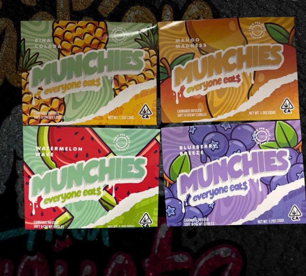 MUNCHIES CANNABIS INFUSED GUMMIES 100mg 🔥🔥🔥 MUNCHIES CANNABIS INFUSED GUMMIES 100mg 🔥🔥🔥