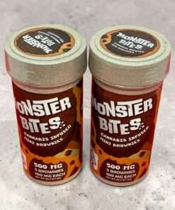 MONSTER BITES BY LOUD 🔥🔥 500mg   MINI BROWNIES on SALE