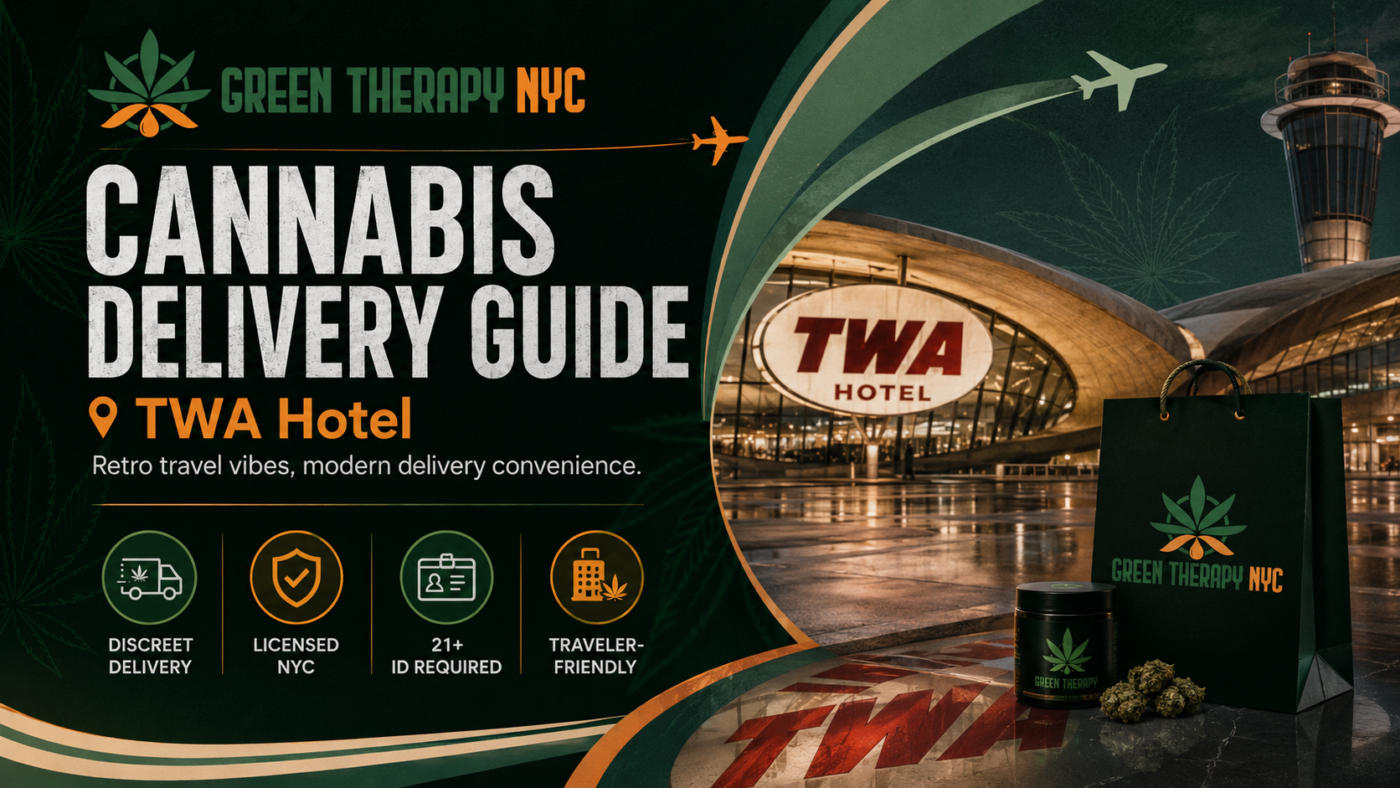 TWA Hotel | Cannabis Delivery Guide