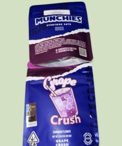 GRAPE RUSH  SODA CRUSH 3.5G (MUNCHIES) HYBRiD  35.2%THC 🔥🔥